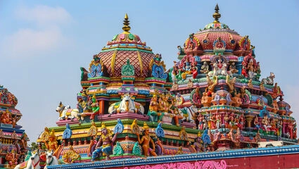 Praktfulla södra Indien – färgstarka tempel och grönskande berg